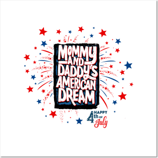 Happy 4th of July Kids Posters and Art